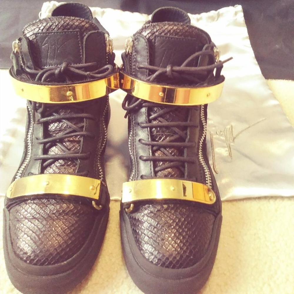 Giuseppe Zanotti Leather Sneakers